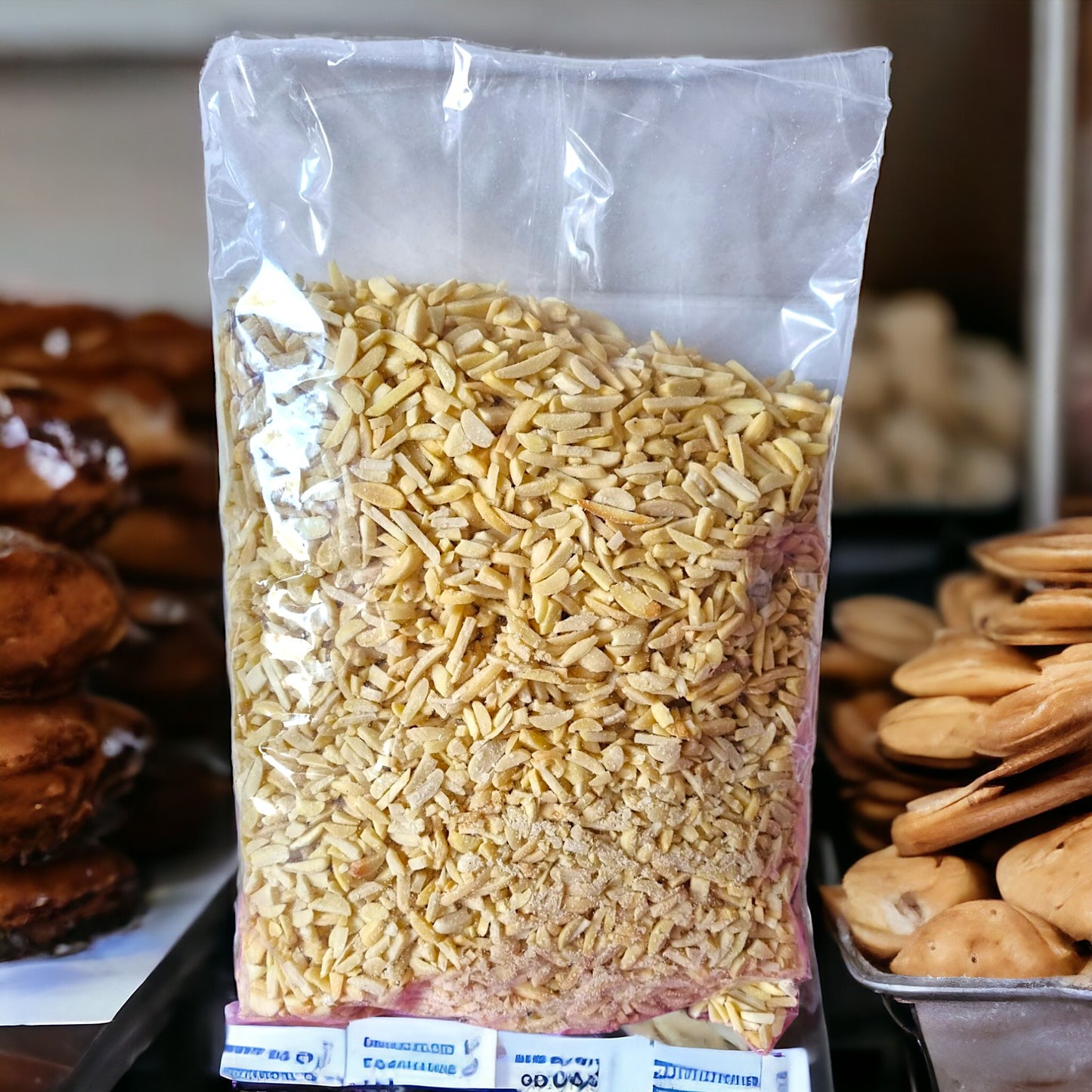 Bastoncini di Mandorle Pelate 1 kg – Perfetti per Pasticceria e Decorazioni