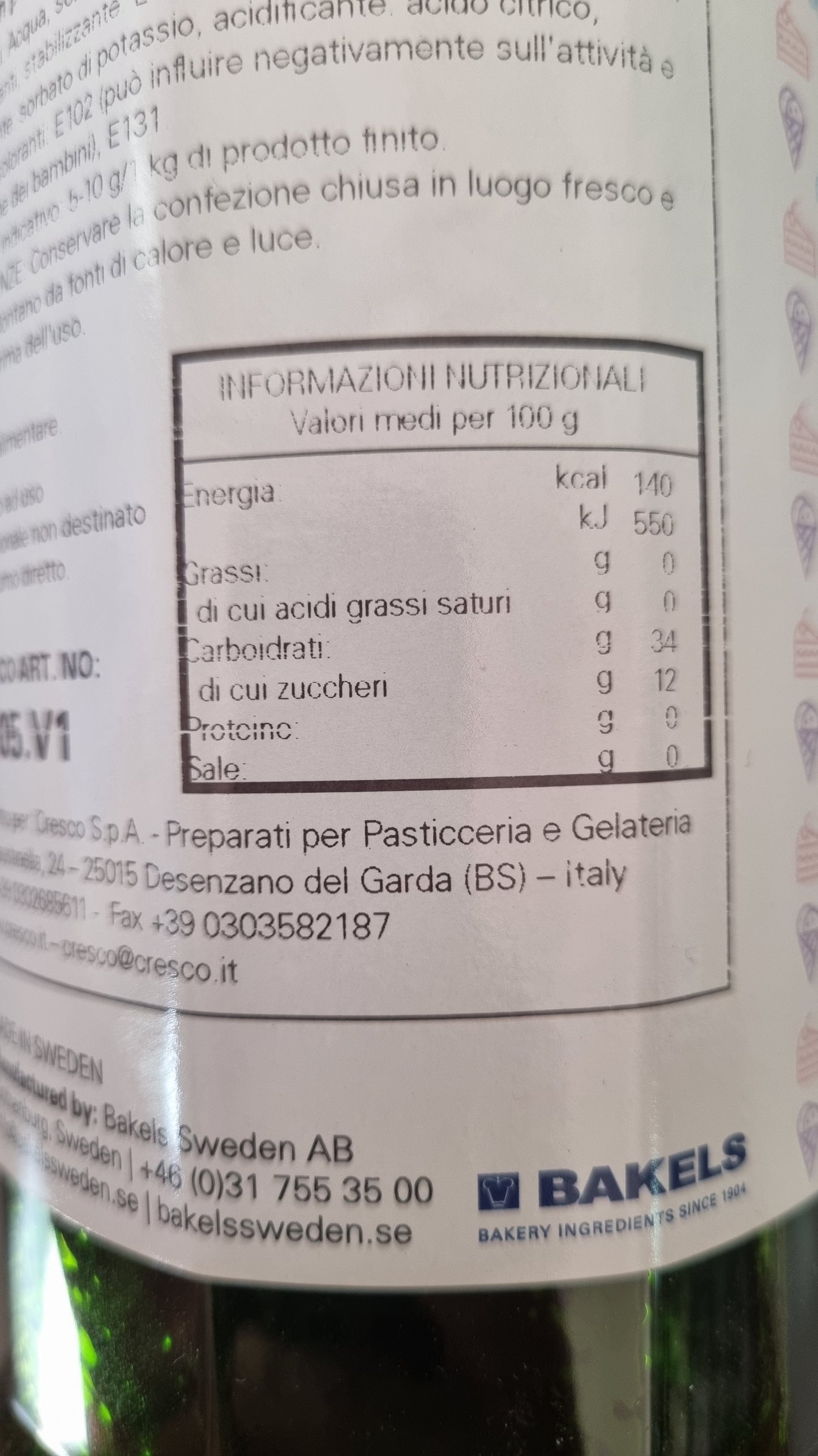 Aroma Pistacchio in Pasta per Dolci - 1 kg