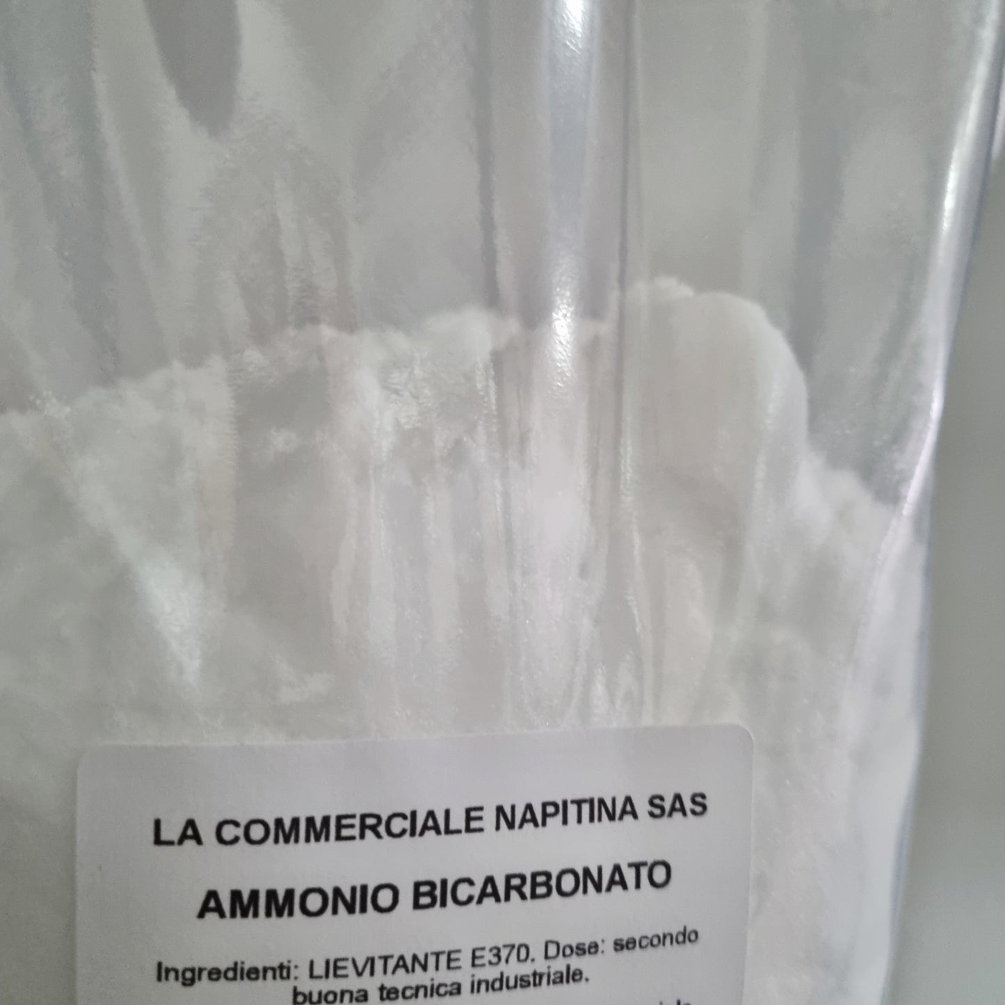 Ammonio Bicarbonato Alimentare 1kg – Agente Lievitante per Dolci e Biscotti