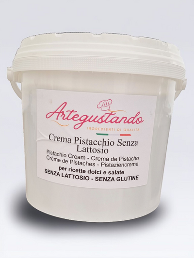 Crema Senza Lattosio al Pistacchio Senza Glutine - 5 kg