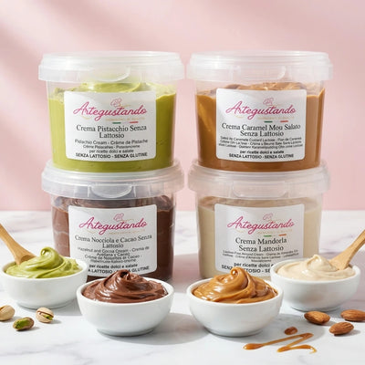 Mix 3 Creme Spalmabili Senza Lattosio "Top Selection" - I nostri Best Seller