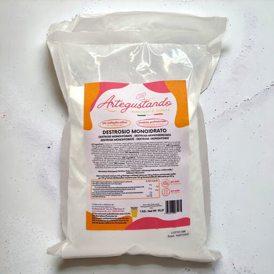 Destrosio Monoidrato 1 kg - 10 kg – Zucchero Tecnico per Gelateria e Pasticceria