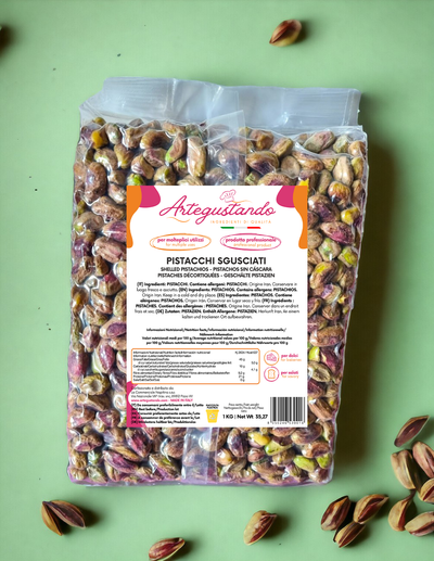Pistacchi Sgusciati 1 kg – Qualità Premium per Dolci, Pasticceria e Gelato