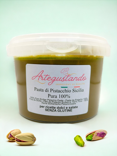 Pasta di Pistacchio Pura 100% Sicilia - da 250g a 1 kg