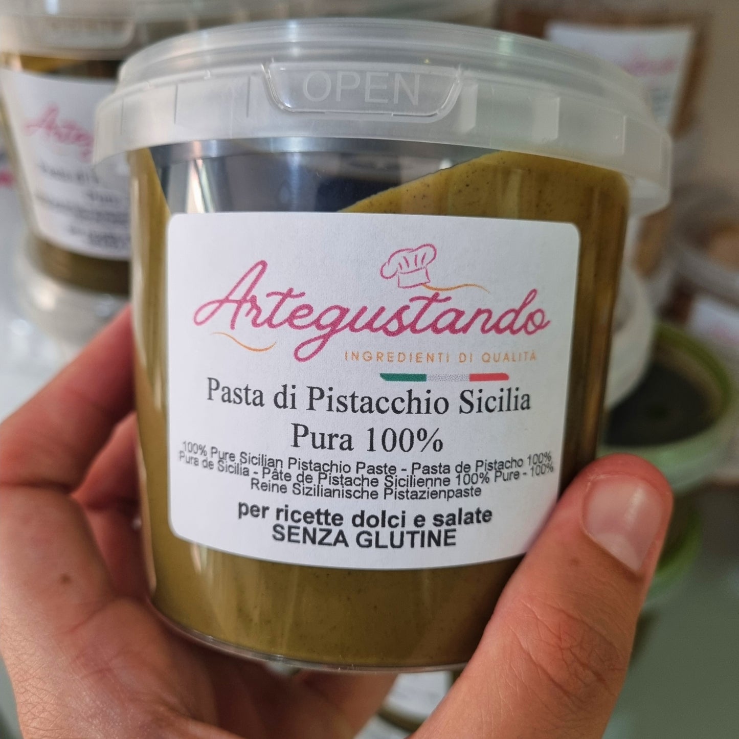 Pasta di Pistacchio Pura 100% Sicilia - da 250g a 1 kg