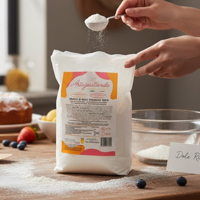 Amido di Riso Italiano Professionale per Dolci e Ricette Varie - 1 kg