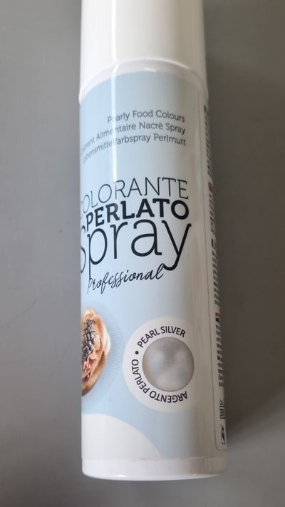 Colorante Alimentare Grigio Perlato Spray Italiano - 250 ml