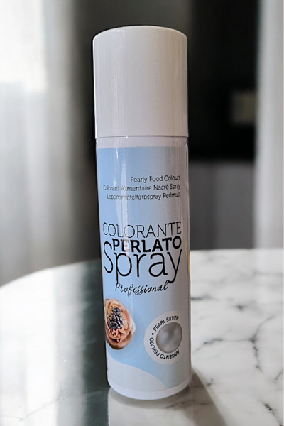 Colorante Alimentare Grigio Perlato Spray Italiano - 250 ml