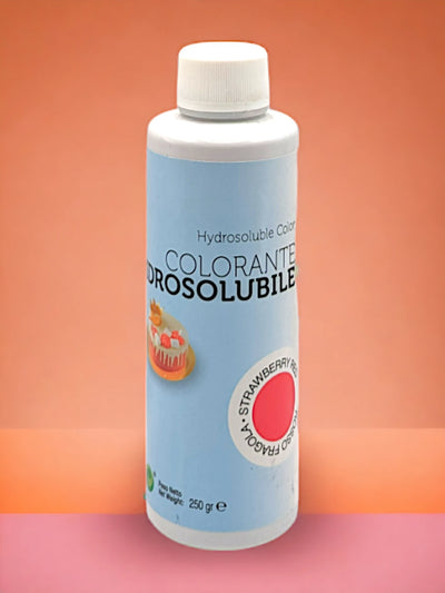 Colorante Alimentare Idrosolubile Rosso Fragola 250g - Solchim