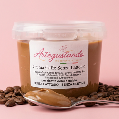Crema Spalmabile al Caffè 500g Senza Lattosio e Senza Glutine – Prodotto Italiano