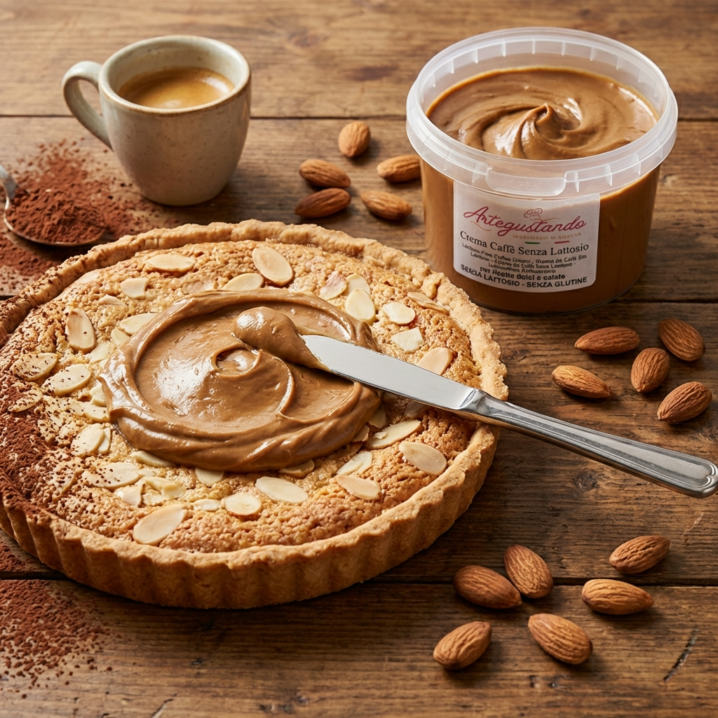 Crema Spalmabile al Caffè 500g Senza Lattosio e Senza Glutine – Prodotto Italiano