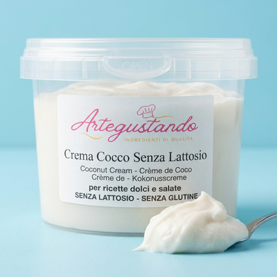 Crema Spalmabile al Cocco – Senza Lattosio e Glutine | da 500g a 5 kg