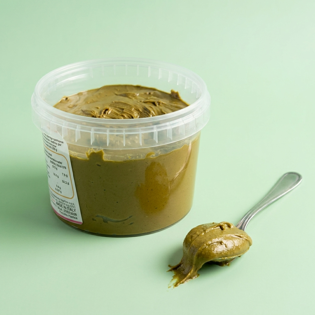 Crema Pistacchissimo 50% - Crema Spalmabile al Pistacchio Senza Glutine Italiana