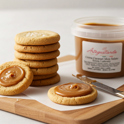Crema Spalmabile Caramel Mou Salato – Senza Lattosio e Senza Glutine