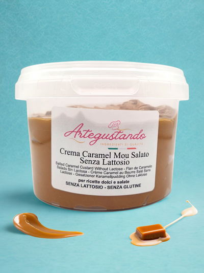 Crema Spalmabile Caramel Mou Salato – Senza Lattosio e Senza Glutine