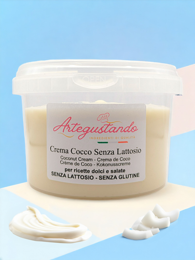 Crema Senza Lattosio al Cocco - 500g