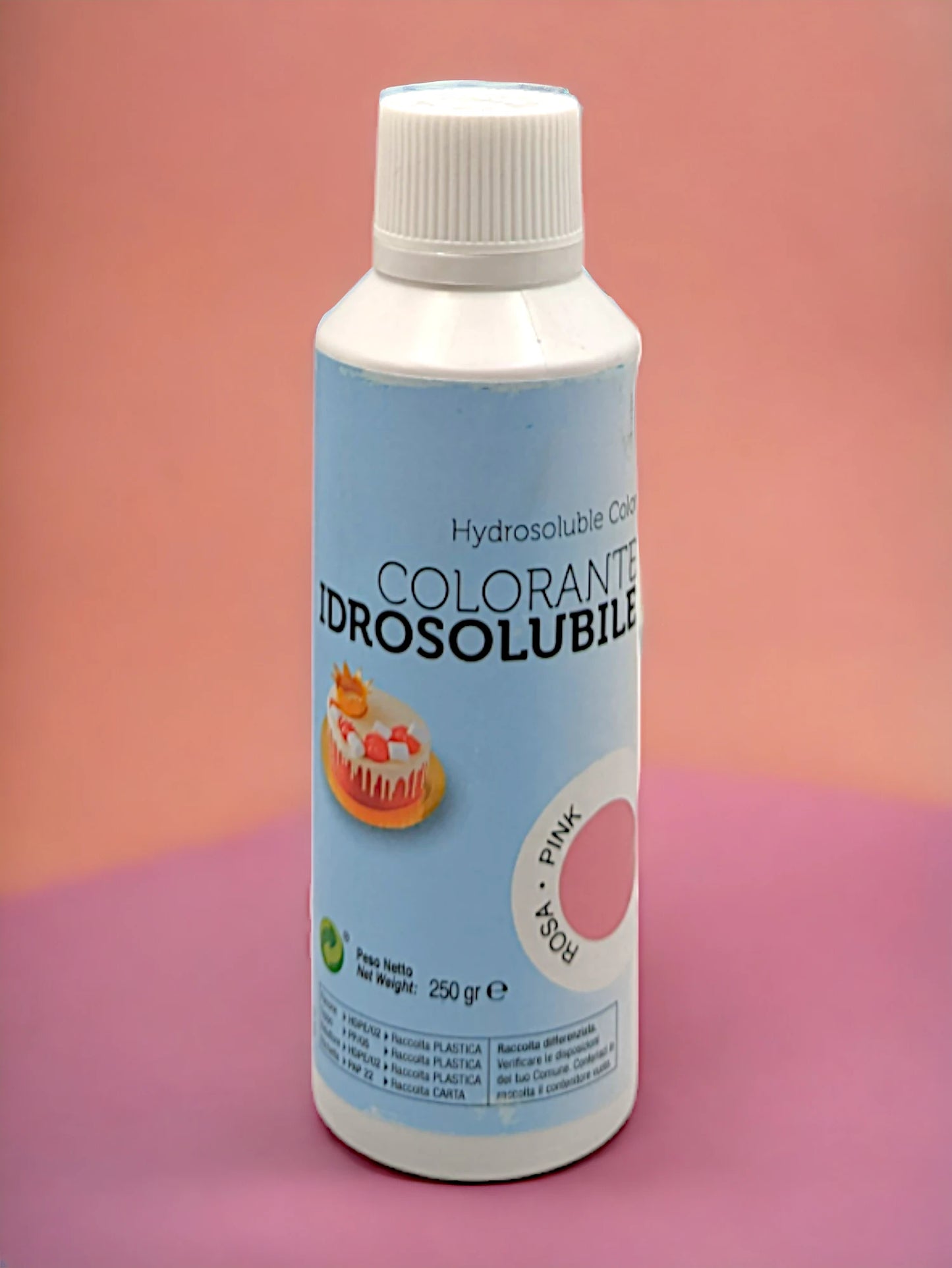 Colorante Alimentare Idrosolubile Rosa 250g - Solchim