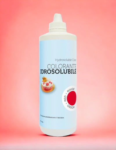 Colorante Alimentare Idrosolubile Rosso 250g - Solchim