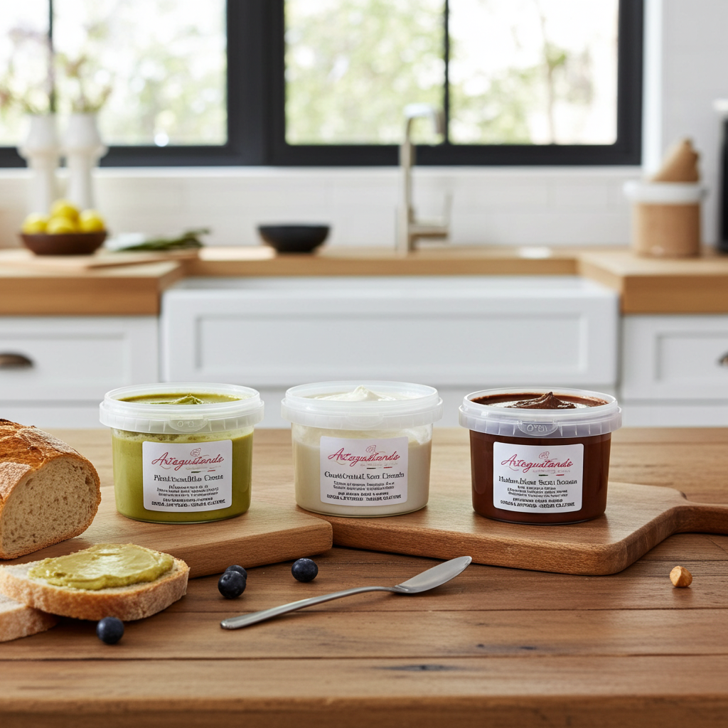 Crema Pistacchio Senza Lattosio, Cocco e Nocciola e Cacao - Offerta Convenienza