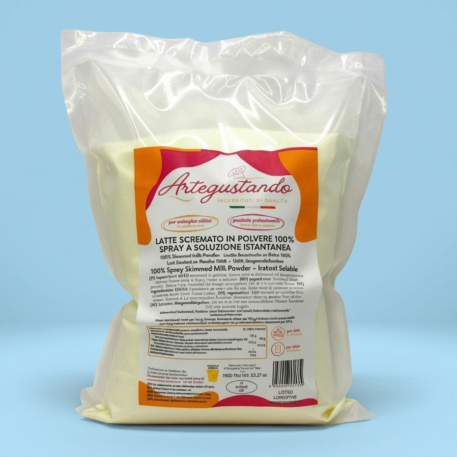 Latte Scremato in Polvere 100% Spray – Soluzione Istantanea 1kg/2kg/3kg