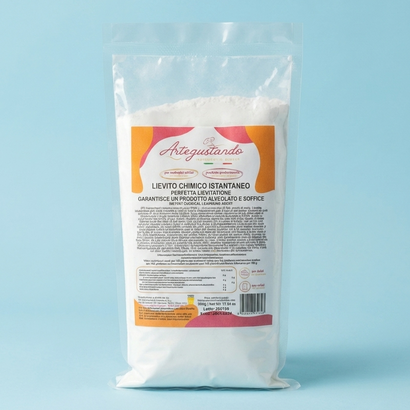 Lievito Chimico Istantaneo Senza Glutine 500g / 1kg – Per Dolci Soffici