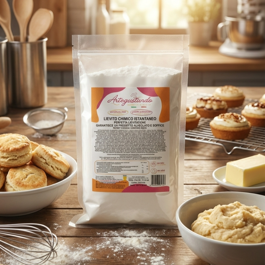 Lievito Chimico Istantaneo Senza Glutine 500g / 1kg – Per Dolci Soffici