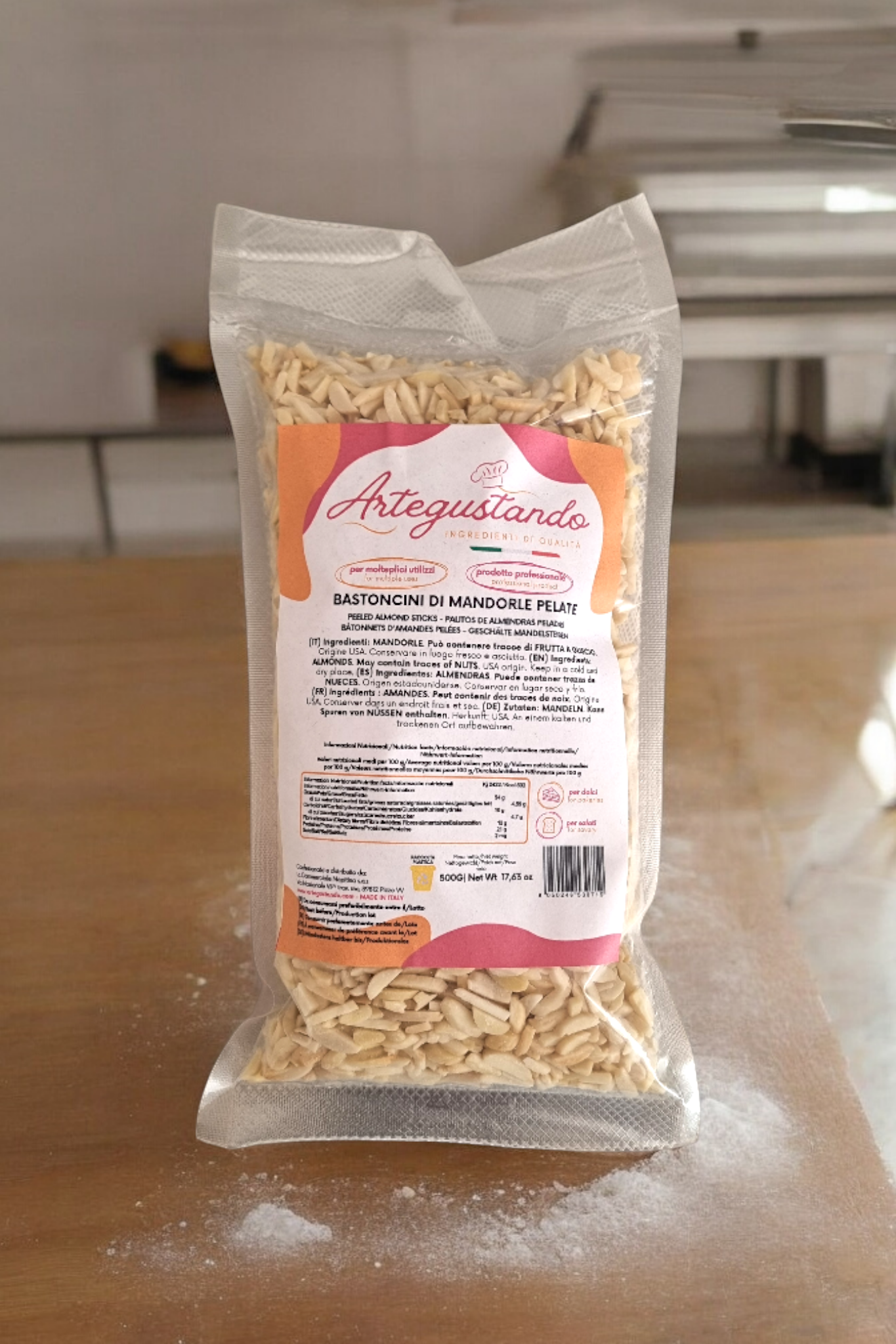 Bastoncini di Mandorle Pelate - 500g e 1 kg