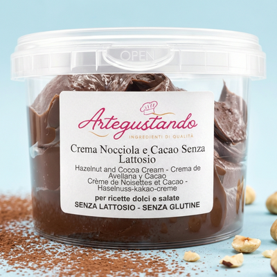 Crema Senza Lattosio Nocciola e Cacao - 500g a 5 kg