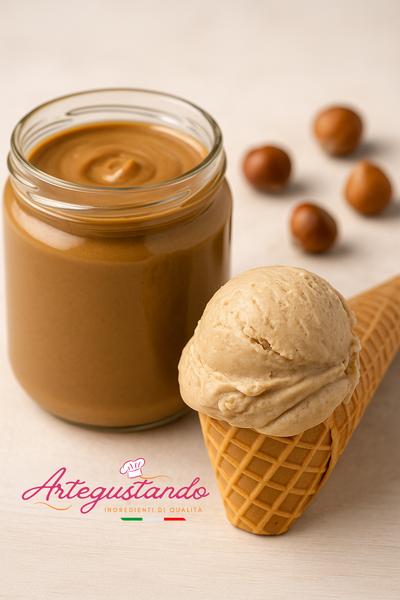 Pasta di Nocciola 100% Pura – Tonda Gentile Piemonte – 250g / 500g – Senza Glutine