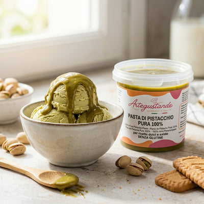 Pasta Pura di Pistacchio per Dolci, Gelato e Salato – 250g / 500g