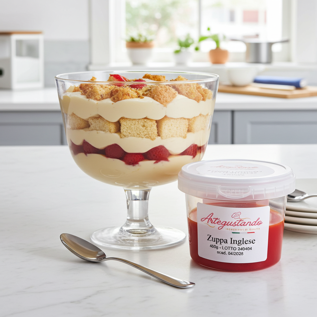 Zuppa Inglese Estratto Finissimo – 400g / 200g | Aromatizzante per Gelati e Dolci Professionali